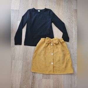 PAT PAT | 2 piece skirt and long sleeve set